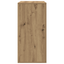 Sideboard Artisan Egetræ 79 x 38 x 80 cm Konstrueret træ