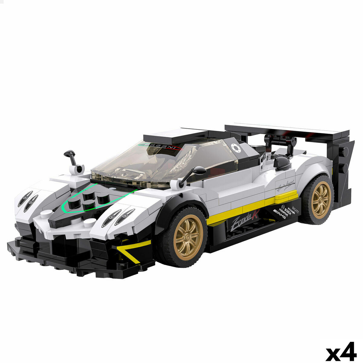 Konstruktionsspil Pagani Bil 387 Dele billede